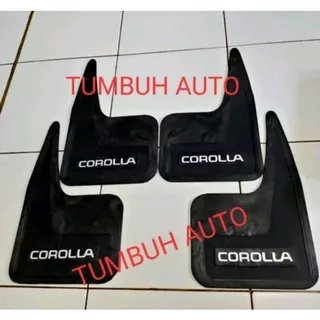 Karpet Lumpur Mud Guard Roda 2 Pcs Universal Mobil Toyota Corolla Bungkuk 75 DX Twincam Great All New Altis Semua Tahun