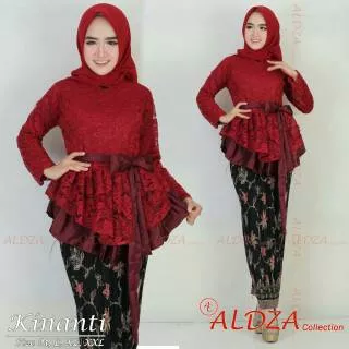 Kebaya brokat/kebaya murah/kebayamodern set kinanti/setelan kebaya batik/kebaya wisuda/kebaya abg