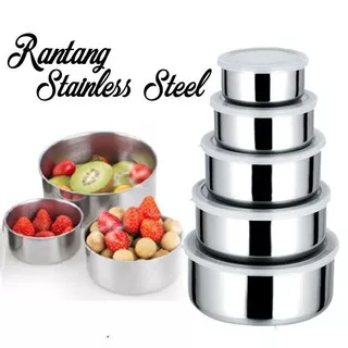 [Home Living set] rantang susun 5 stainless /Protect fresh box / freshbox stainless