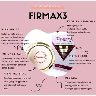 Cream Ajaib FIRMAX3 ORIGINAL 100% ASLI ready