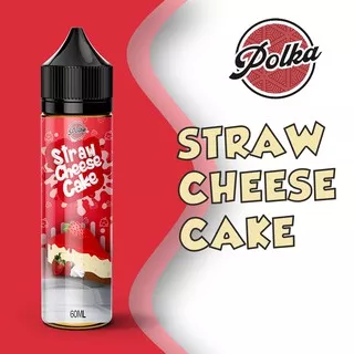 Grosir Promo Liquid Cairan Polka 60ML Strawberry Cheesecake Keju Bisa Mix Rasa Campur MURAH