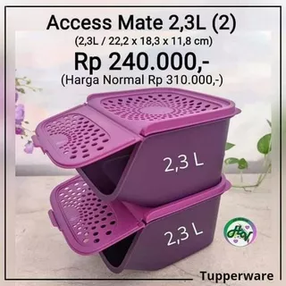 Access Mate 2.3L/tempat penyimpanan bawang dan kentang