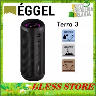 Eggel Terra 3 Waterproof Portable Bluetooth Speaker with RGB Lights
