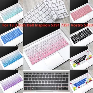 Cover Pelindung Keyboard Laptop Bahan Silikon Ultra Tipis Untuk Dell Inspiron 5391 7391 Vostro 5390 13.3 Inch