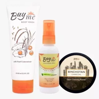 Buy Me Binchotan Charcoal Buyme / Body Wash / Sunscreen Spray