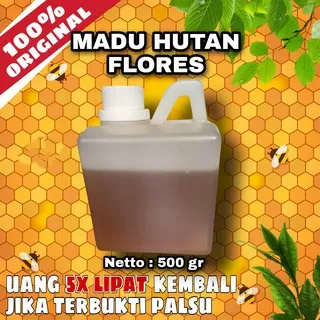 Madu Hutan Flores NTT Murni 100% Asli - Madu Murni Asli 500gr