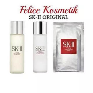 SK-II/SK2/SKII Paket Trial Medium BASIC pemula 3pc