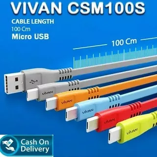 Kabel Vivan Micro USB Fast Charging Original Kabel Charger
