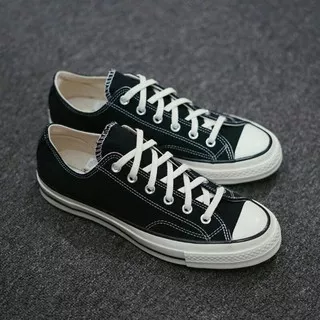 DISKON>>Sepatu Converse Allstar Chuck Taylor 2/All Star Ct 2 Premium/Allstar Jackpurcel - Hitam Lis