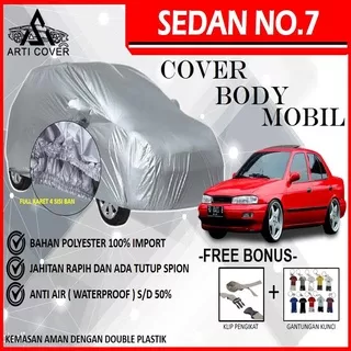 Selimut Sarung Body Cover Mobil Sedan Timor Avega Great Corolla  Free Pengikat Ban / ARTI COVER