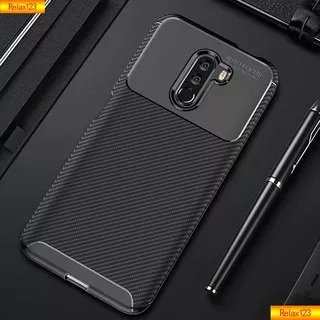 Carbon Fiber Matte Leather Case Xiaomi Xiomi Mi Pocophone F1 F3 Poco M3 X3 NFC Pro GT F3 4G 5G Camera Protector Non slip Casing Soft Shockproof Phone Case Cover