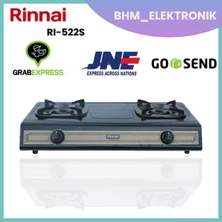 Rinnai Kompor Gas 2 Tungku  RI-522S CEFLON Kompor Gas Rinnai 2Tungku  Kompor GAS 2 Tungku Murah