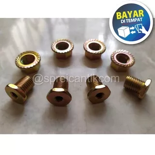 [COD] Baut Anti Jebol Yamaha NMax & LEXI Mur Serpo - 4 PCS