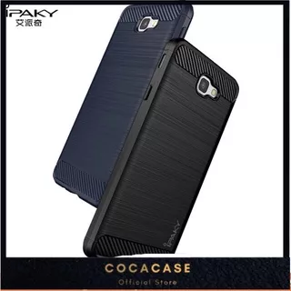 Samsung J7 Prime /J5 Prime Case Original IPAKY Silicone Carbon Fiber Protective Cover Samsung