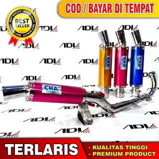 KNALPOT RACING CHA MATIC MIO BEAT VARIO MIO SOUL FINO SOUL GT MIO M3 MIO SPORTY SCOOPY SPACY