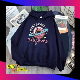 Hoodie Cowo Cewe Kekinian Donut Care Mararon Sweater Hoodie Anime Jepang Sweter Hudy Caracter Switer Hoodi Pria Wanita Suiter Hody Cowok Cewek Sewiter Hoodi Keren Huddy Distro Bandung Bahan Fleece Tebal Hoddy Laki Laki Jaket Switter Perempuan Terbaru