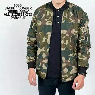 6033 Jacket Bomber Green Army