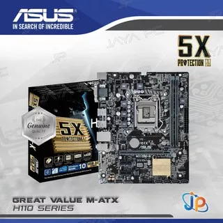 Motherboard ASUS H110M-K (LGA1151, H110, DDR4, USB3.0, SATA3)