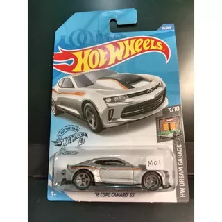 Hotwheels Murah 18 COPO CAMARO SS SILVER M01 Mainan Anak Terbaru Terlaris