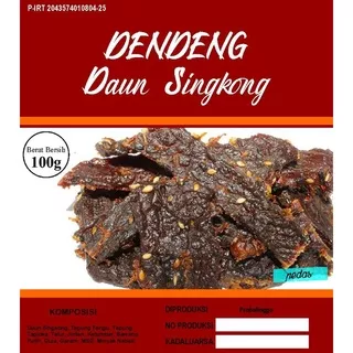 Dendeng Daun Singkong Spesial (100Gr)