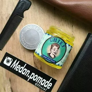 CHIEF JUNIOR POMADE, POMADE ANAK, FREE STIKER CHIEF, SISIR SAKU DAN STIKER STORE