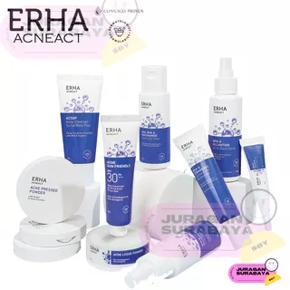 ERHA ACNEACT SERIES Acne Back Spray 60ml/ Acne Pressed Powder 13g/ Acne Spot Gel 10g/ ACSBP 60gr