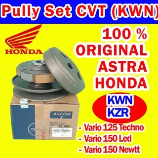 Pully vario 125 KZR tekno techno CBS /Puly pully pulley sliding ORIGINAL ORI ASPIRA set assy komplit