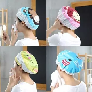 PENUTUP KEPALA KARAKTER / PENUTUP RAMBUT SAAT MANDI / SHOWER CAP