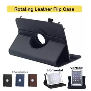 Advan Tab 7 2020 i Lite i7u X7 Max Rotate Flip Cover Case Casing Rotating Leather Standing Putar