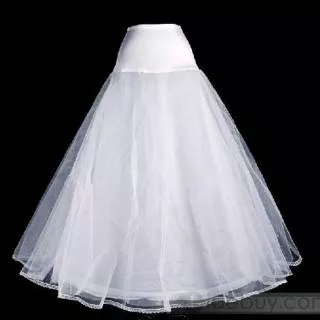 Petticoat pengembang gaun