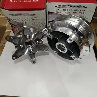 GTR tromol set motor Honda Supra GTR original tromol hub MOTOR Honda GTR 150 sepasang Crom original