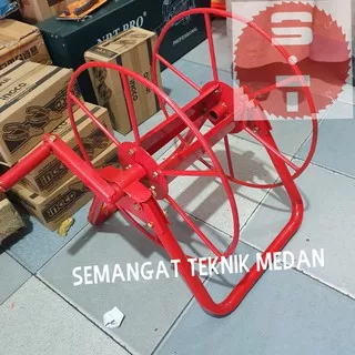 TEMPAT ALAT GULUNGAN GULUNG SELANG AIR TAMAN GARDEN WATER HOSE REEL