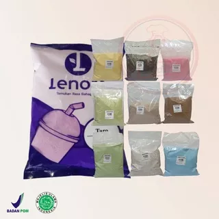 LENORA POWDER AVOCADO / BUBBLE GUM / CAPPUCINO / CHOCO OREO / COKLAT / DURIAN / GREEN TEA / HAZELNUT / RED VELVET /  STRAWBERRY / TARO / THAI TEA / TIRAMISU / VANILLA LATTE / VANILLA / CHOCO BANANA 250 GR