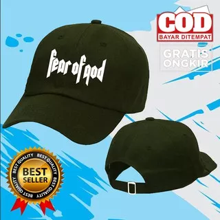 Topi Baseball FEAR OF GOD keren BERKUALITAS !!! Pria Wanita FEAR OF GOD