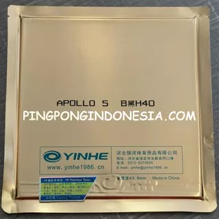 Yinhe Apollo 5 H.40 - Rubber Pingpong/Karet Pingpong/Karet Tenis Meja Bat Bet