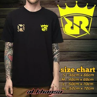 kaos gaming mobile legend rrq/aura/evos/alterego baju distro bandung atasan pria wanita terbaru