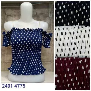 2491 BUBLE CREPE TOP