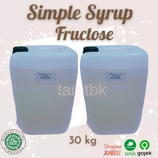 [Tamtbk] Fruktosa / Fructose Syrup / Gula Cair / Simple Syrup Jerigen 30kg