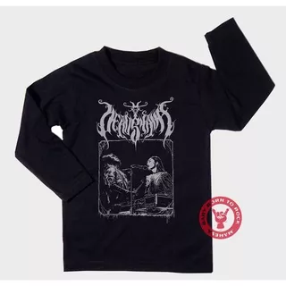 Baju Anak Kaos Band Metal Punk Rock Long Sleeve / Kaos Band Anak  DeadSquad X Isyana  Lengan Panjang