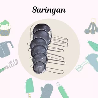 Saringan Stainless / Saringan Masak / Saringan Penggorengan