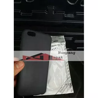 Case Matte Black Iphone 6 6G 6S Soft Black Softcase Anti Minyak Softcase Jelly SoftShell