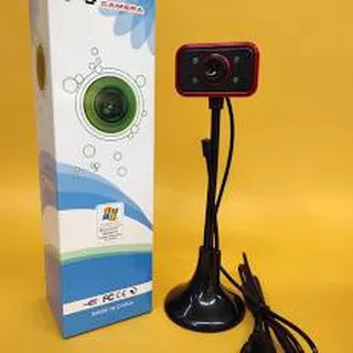 Webcam Usb PC Camera Web Camera Usb Port Full HD PC Camera WEB CAM STAND 4 Lampu
