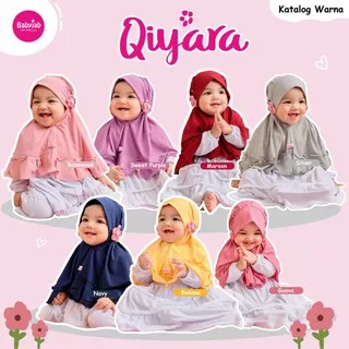 Hijab Bayi lucu, Jilbab anak perempuan lucu murah, Jilbab anak instan QIARA