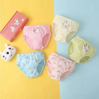 Celana Dalam Anak Perempuan Katun Import Unicorn box lucu isi 5 pcs Kolor Anak perempuan Katun Unicorn