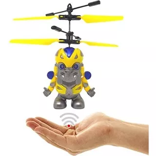 Mainan Terbang Sensor Induction Aircraft Flying Robot Bumble bee mainan robot terbang peri bumble bee terbang