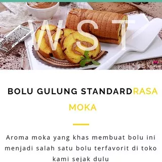 Bolu Gulung MERANTI Standard Biasa MOKA MOCCA