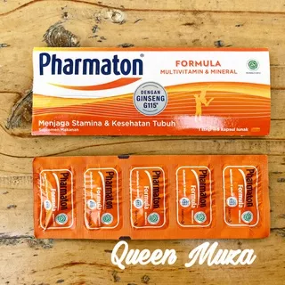 Pharmaton Formula Vit 1 strip isi 5 kapsul 5s 5 capsule Multivitamin