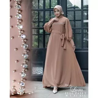 Dress Liora Full Payet RI / Kebaya Modern / Gamis Pesta Mewah / Dress Bridesmaid