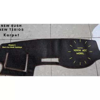 Karpet Kulit Premium Dashboard Mobil New Rush/New Terios