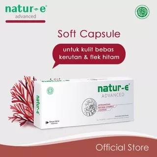 Natur -E Advanced 16 / 32 Softgel Astaxanthin Natural Vitamin E Lycopene / vitamin E / vitamin kulit
